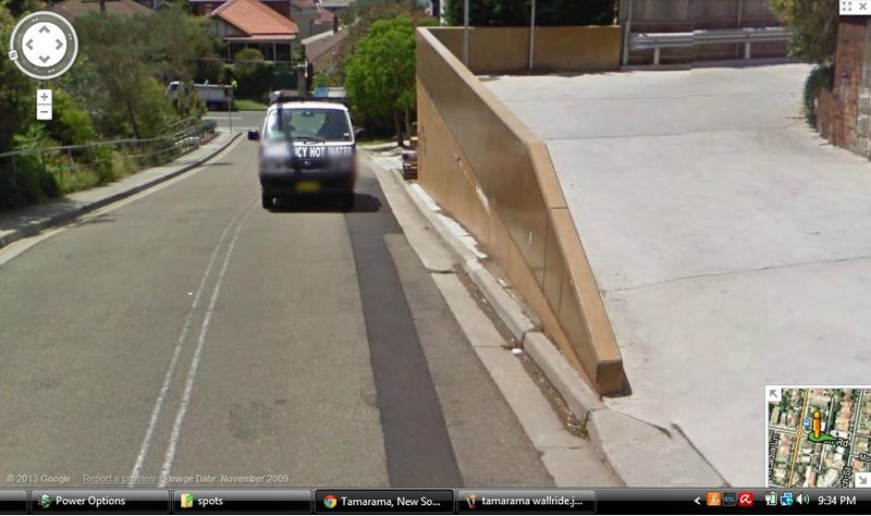 Coogee up ledge
